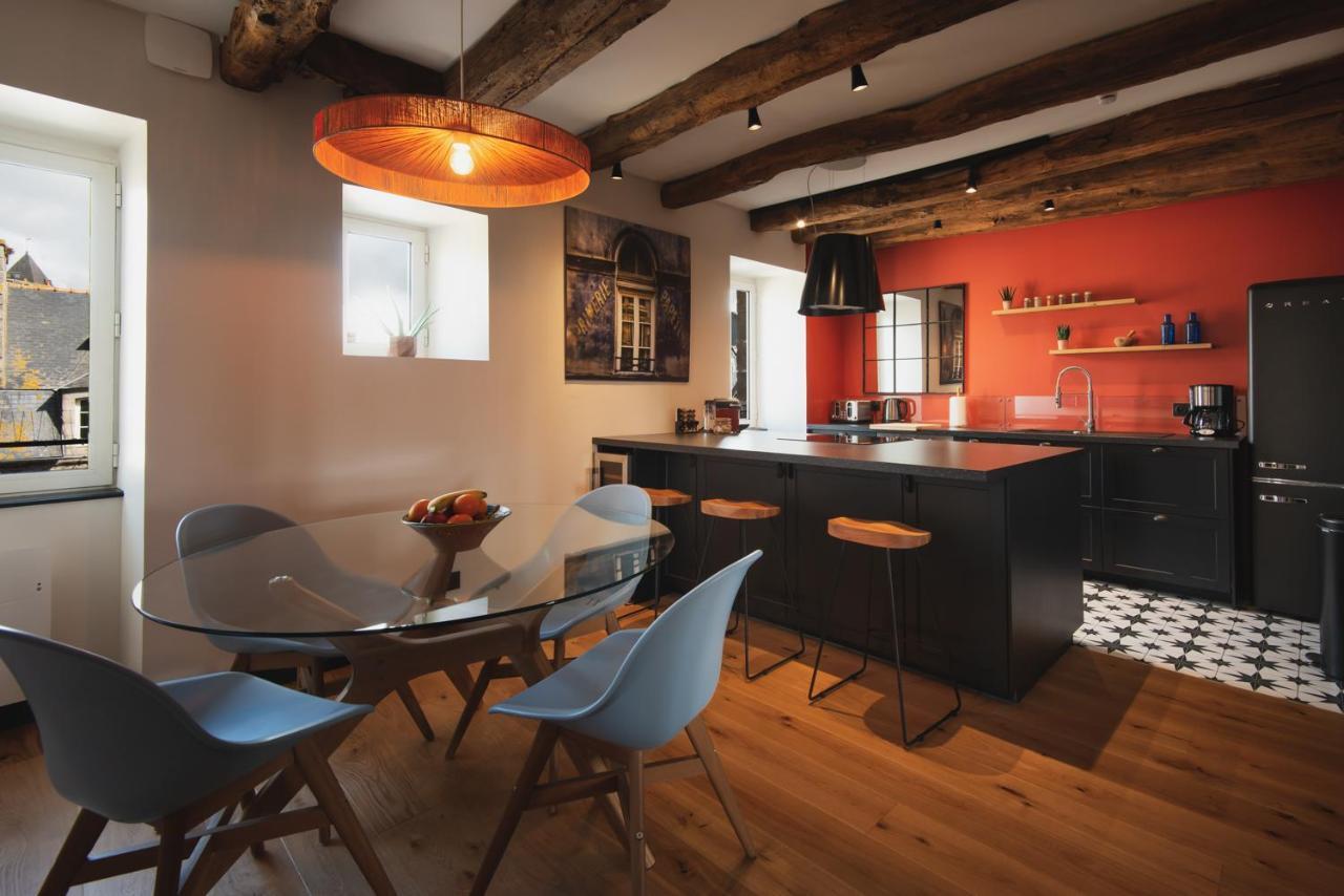 Luxury Cosy Family Nest In The Medieval Town Dinan Bagian luar foto