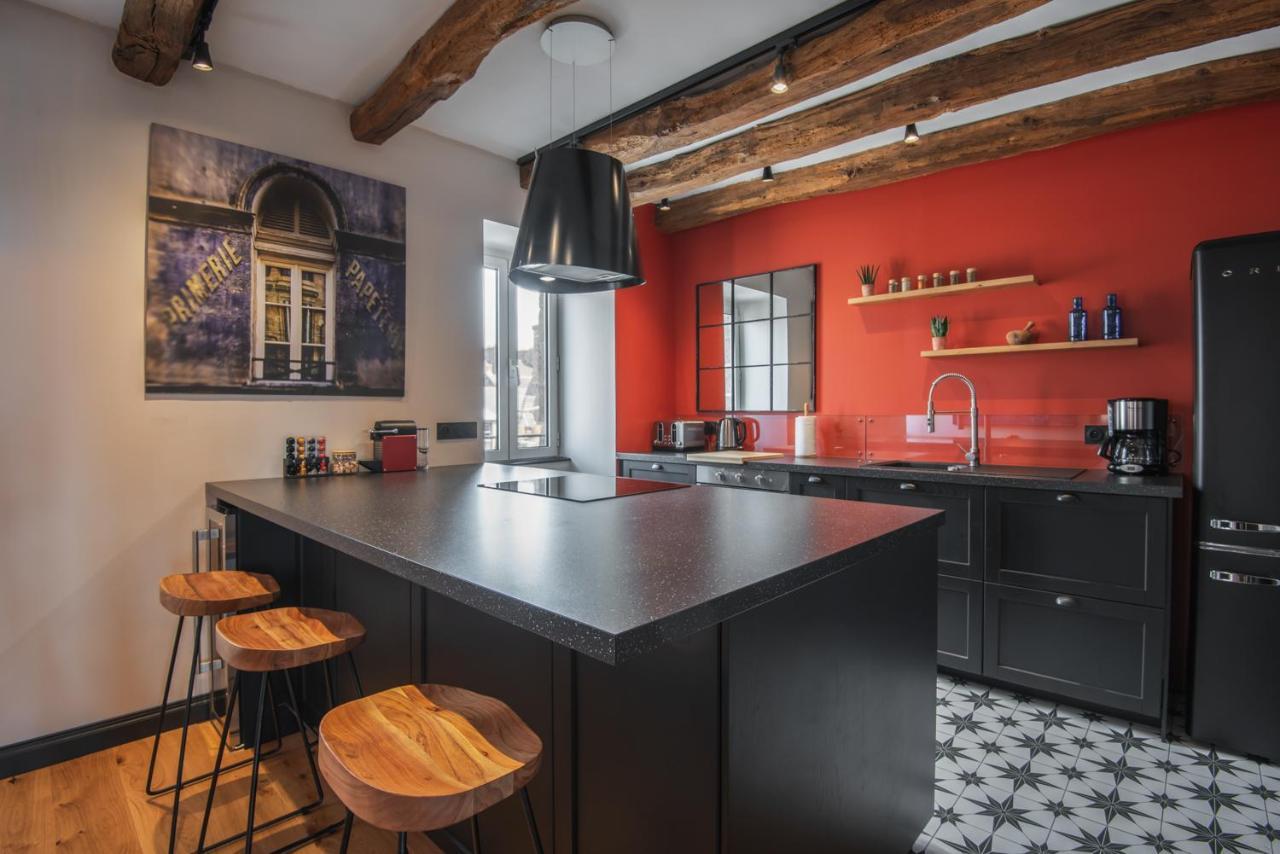 Luxury Cosy Family Nest In The Medieval Town Dinan Bagian luar foto