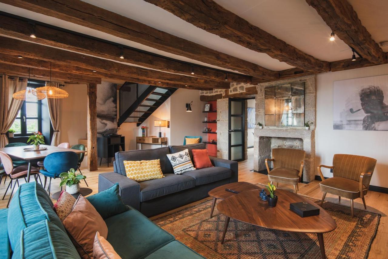 Luxury Cosy Family Nest In The Medieval Town Dinan Bagian luar foto