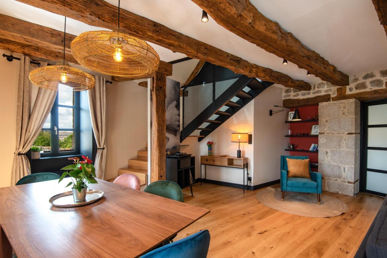 Luxury Cosy Family Nest In The Medieval Town Dinan Bagian luar foto