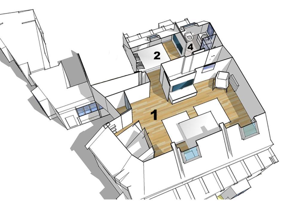 Luxury Cosy Family Nest In The Medieval Town Dinan Bagian luar foto